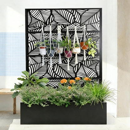 Metal Raised Garden Bed with Trellis,Plante